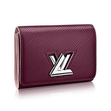 Portefeuille compact Louis Vuitton Twist M67709 en cuir épi