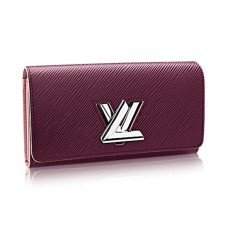 Portefeuille Louis Vuitton Twist M64325 Cuir Epi