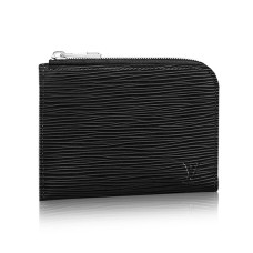 Louis Vuitton Porte-Monnaie M61809 Epi Cuir Noir