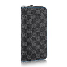 Louis Vuitton Zippy Wallet Vertical N63305 Toile Damier Graphite