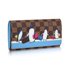 Louis Vuitton Sarah Portefeuille N64426 Damier Ebene Toile