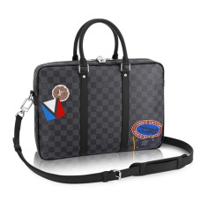 Louis Vuitton Porte-Documents Voyage PM N41053 Toile Damier Graphite