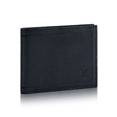 Portefeuille compact Louis Vuitton M64135 Utah Leather