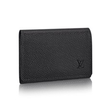 Louis Vuitton Enveloppe Carte de Visite M64021 Cuir Taiga