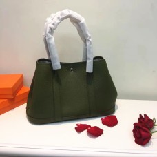 Hermes Garden Party Sac à main Small 31cm Army Green