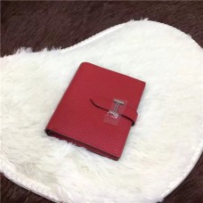Portefeuille Hermes Bi-Fold H006 Rouge