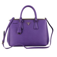 Sac à main Prada 2274 violet motif croix