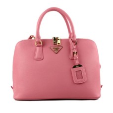 Sac cabas Prada 0812 rose motif croix