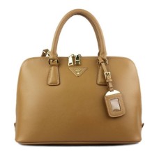Sac cabas Prada 0812 motif croix abricot