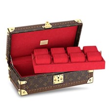 Louis Vuitton M20039 8 Montre Case Hardside Bagages Monogramme Toile