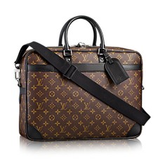 Louis Vuitton M40224 Porte-Documents Voyage GM Mallette Monogram Macassar Toile