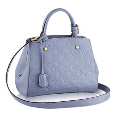 Louis Vuitton M41050 Montaigne BB Tote Bag Monogram Empreinte Cuir