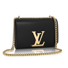 Louis Vuitton M41279 Chain Louise MM Crossbody Bag Cuir de veau