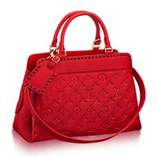 Louis Vuitton M41492 Vosges MM Tote Bag Monogram Empreinte Cuir