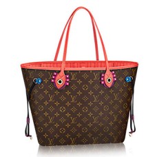Louis Vuitton M41663 Neverfull MM Totem Sac à bandoulière Monogram Canvas