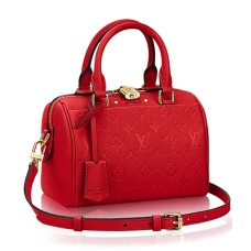 Louis Vuitton M42395 Speedy Bandouliere 20 Tote Bag Monogram Empreinte Cuir