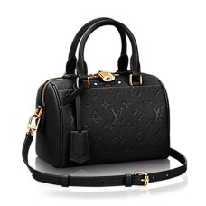 Louis Vuitton M42397 Speedy Bandouliere 20 Tote Bag Monogram Empreinte Cuir