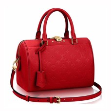Louis Vuitton M42399 Speedy Bandouliere 25 Tote Bag Monogram Empreinte Cuir