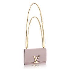Louis Vuitton M42627 Chain Louise MM Crossbody Bag Cuir de veau