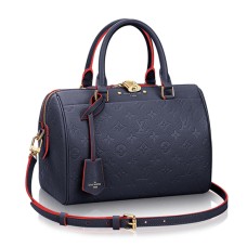 Louis Vuitton M43503 Speedy Bandouliere 30 Tote Bag Monogram Empreinte Cuir