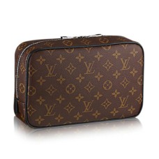 Louis Vuitton M47506 Trousse de Toilette GM Monogram Macassar Toile