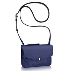 Louis Vuitton M50262 Twice Crossbody Bag Monogram Empreinte Cuir