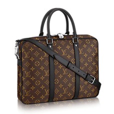 Louis Vuitton M52005 Porte-Documents Voyage PM Porte-documents Monogram Macassar Canvas