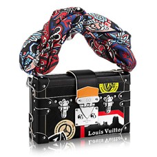 Louis Vuitton M52051 Petite Malle Sac à bandoulière en cuir épi