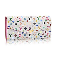 Louis Vuitton M60667 Sarah Wallet Monogram Toile Multicolore