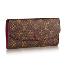 Louis Vuitton M60697 Emilie Portefeuille Monogram Toile