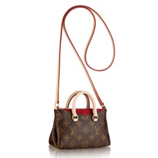 Louis Vuitton M61254 Nano Pallas Sac Bandoulière Monogram Toile