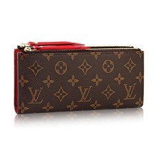 Louis Vuitton M61287 Adele Portefeuille Monogram Toile