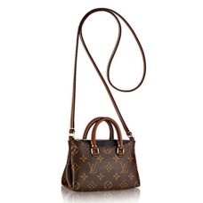 Louis Vuitton M61416 Nano Pallas Sac à bandoulière Monogram Canvas