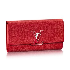Louis Vuitton M61471 Portefeuille Capucines Cuir Taurillon
