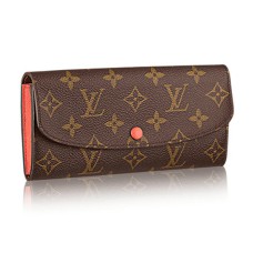 Louis Vuitton M61578 Emilie Portefeuille Monogram Toile