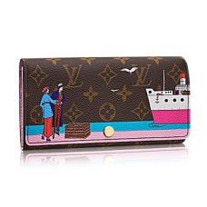 Louis Vuitton M62137 Sarah Wallet Monogram Toile