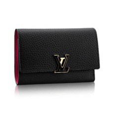 Louis Vuitton M62157 Portefeuille Compact Capucines Cuir Taurillon