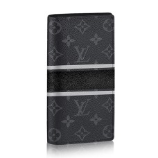 Louis Vuitton M64438 Brazza Portefeuille Monogram Eclipse Toile