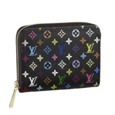 Louis Vuitton M93740 Zippy Porte-Monnaie Monogram Multicolore Toile