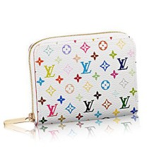 Louis Vuitton M93741 Zippy Coin Purse Monogram Multicolore Toile