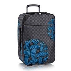 Louis Vuitton N23006 Pegase Legere 55 Bagage à Roulettes Damier Toile Graphite