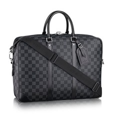 Louis Vuitton N41123 Porte-Documents Voyage GM Serviette Damier Toile Graphite