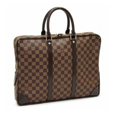 Louis Vuitton N41124 Porte-Documents Voyage Serviette Damier Ebene Toile