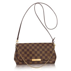 Louis Vuitton N41129 Favorite MM Damier Ebene Toile