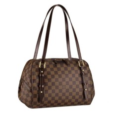 Louis Vuitton N41158 Rivington GM Sac à bandoulière Damier Ebene Toile
