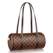 Louis Vuitton N41210 Papillon NM Sac à Bandoulière Damier Ebene Toile