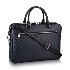 Louis Vuitton N41347 Porte-Documents Porte-documents Business Damier Toile Cobalt