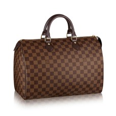 Louis Vuitton N41363 Speedy 35 Tote Bag Damier Ebene Toile