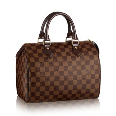 Sac cabas Louis Vuitton N41365 Speedy 25 Toile Damier Ebene