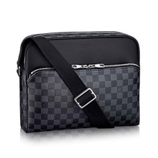 Louis Vuitton N41409 Dayton Reporter MM Sac Messenger Damier Toile Graphite